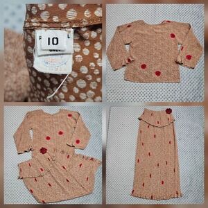 VTG Womens  Geoffrey Beene Boutique Set  Sz 10